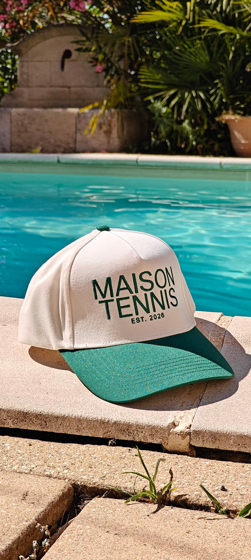 Casquette classique Maison Tennis